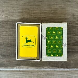 Lot of 2 John Deere playing cards